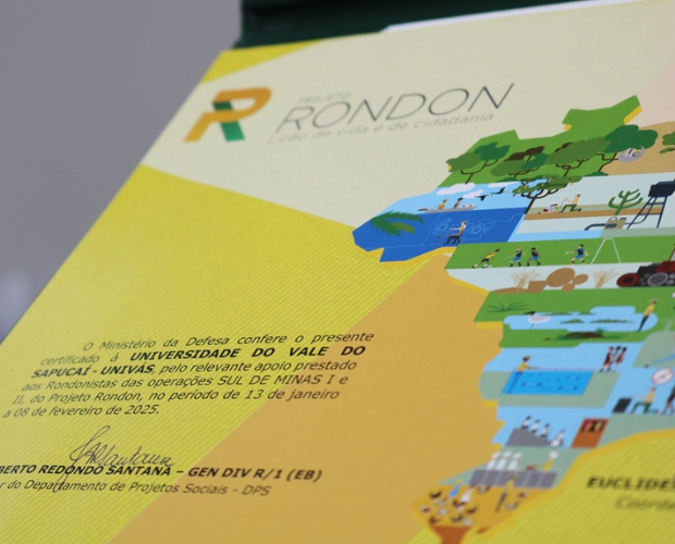 FUVS recebe diploma de reconhecimento durante atividade do Projeto Rondon